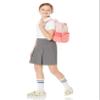 Amazon Essentials Girls' Pleated Uniform Skorts with Built-in Shorts, Pull-on, Stretchy, Pack of 2, Grey, Large view 4