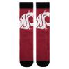 Washington State Cougars NCAA Mens Primetime Socks - S/M view 2