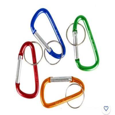 24 Metal Rock Climber Clip On Carabiner Keychains Office Supplies Safety Keychains Key Ring