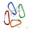 24 Metal Rock Climber Clip On Carabiner Keychains Office Supplies Safety Keychains Key Ring view 1