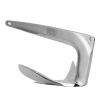 Acouto Boat Anchor Stainless Steel, 4.4 lbs 2 kg 316 Stainless Steel Claw Boat Anchor Boats from 1522 ft Marine Accessories for Boat Anchor 2KG Ship Anchor Yacht Anchor Steel Claw Anchor view 2