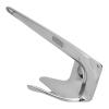 Acouto Boat Anchor Stainless Steel, 4.4 lbs 2 kg 316 Stainless Steel Claw Boat Anchor Boats from 1522 ft Marine Accessories for Boat Anchor 2KG Ship Anchor Yacht Anchor Steel Claw Anchor view 3