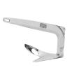 Acouto Boat Anchor Stainless Steel, 4.4 lbs 2 kg 316 Stainless Steel Claw Boat Anchor Boats from 1522 ft Marine Accessories for Boat Anchor 2KG Ship Anchor Yacht Anchor Steel Claw Anchor view 4