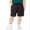 Amazon Essentials Toddler Boys' School Uniform Woven Flat-Front Shorts with Elastic Waist, Pack of 3, Black, 3T view 3