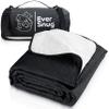 EverSnug Large Waterproof Outdoor Blanket - Extra Thick Premium Quilted Fleece, Waterproof & Windproof, Great for Camping, Picnics, Beaches, Stadiums, Dogs view 1