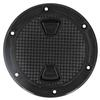 Acouto 4in Boat Deck Plate ABS Round Anti? Inspection Hatch Cover Marine Accessory Black for Deck Access Hatch Deck Inspection Hatch Deck Inspection Cover Boat Deck Hatch Deck Access view 2