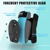 Forzueby Adult/Kids Knee Pads Elbow Pads Wrist Guards 6 in 1 Protective Gear Set for Inline Roller Skating Skateboarding Scooter BMX etc. view 3