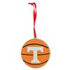 Tennessee Volunteers Basketball Metal Christmas Ornament view 1