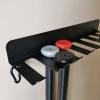 PRAMOON Baseball Bat Rack, Wall Mount, Hold 14 Baseball/Softball Bats, Solid Steel Heavy Duty Metal Bat Holder, Sports Equipment Organizer Hanger, with 2 Black Hanging Buckles view 3