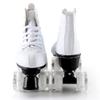Classic Quad Roller Skates for Women and Men, High-Top PU Leather Double Row 4 Wheels Roller Skates for Indoor Outdoor Unisex Beginners Adult Teens Kids (White,US Women9/Men7.5) view 2
