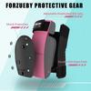Forzueby Adult/Kids Knee Pads Elbow Pads Wrist Guards 6 in 1 Protective Gear Set for Inline Roller Skating Skateboarding Scooter BMX etc. view 4