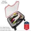 Wild Water Fly Fishing Mini Mega Freshwater/Saltwater Assortment, 30 Flies with Wild Water's Small Fly Suitcase view 2