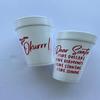 Christmas 16 oz Styrofoam 10 Cups view 1