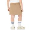 Amazon Essentials Girls' Pleated Uniform Skorts with Built-in Shorts, Pull-on, Stretchy, Pack of 2, 2-pack Khaki, X-Large Slim view 3