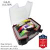 Wild Water Fly Fishing Mega Freshwater/Saltwater Assortment, 60 Flies with Wild Water's Large Fly Suitcase view 2