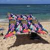 Neso Grande Portable Beach Tent Sun Shelter - Lightweight Beach Shade Canopy - Easy Setup for Family Outings - Patented Reinforced Corners - UPF 50+ Sun Protection - 7ft Tall, 9 x 9ft - Save The Reef view 1