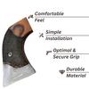 Compatible Replacement for Ruger Wrangler Plus New Diamondback Grips Rosewood Pearl Gentleman Model view 3