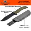 Snake Eye Tactical 10" Heavy Duty Military Marine, Army Fixed Blade Hunting Knife W/Molded Sheath.. (5238-1) view 3