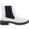 Corkys Footwear Womens To Be Honest Faux Leather Ankle Bootie (11, White) view 2