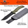 Snake Eye Tactical 10" Heavy Duty Military Marine, Army Fixed Blade Hunting Knife W/Molded Sheath.. (5238-2) view 2