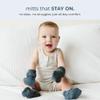 goumikids Viscose Made from Bamboo Cotton Stay-On Preemie Mitts, Midnight Preemie Mitts view 4