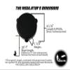 Cornhole Measuring Device | The Regulator | Accessories for Corn Hole Boards | Regulation 27-Foot Distance view 4