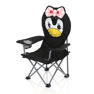 Beach Chair Cute Camping Chair Compact Folding Chair with Mesh Cup Holder,Safety Lock,600D Thicken Fabric (Color : B)