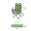 Beach Chair Cute Camping Chair Compact Folding Chair with Mesh Cup Holder,Safety Lock,600D Thicken Fabric (Color : B) view 2