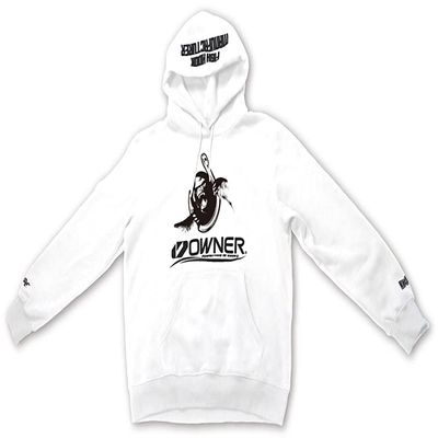Owner Be Strong Hoodie, White, X-Large