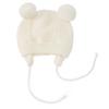 Baby Hat Winter Warm Pom Pom Hats Knit Earflap Cap Beanie Cute Bear Todder for Boys Girls (White) view 4
