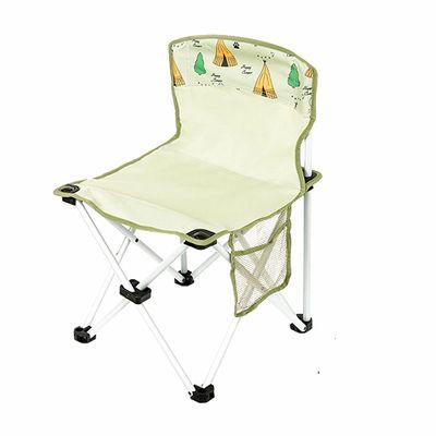 BBZY Cute Camping Chair,Compact Folding Chair,with Storage Bag,Heavy-Duty Support 264 Lbs,Outdoor Sports Lawn Chair (Color : C)