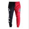 SCREENSHOT-P1113 Mens Streetwear Premium Classic Fit Urban Fleece Pants - Black Bear Animation Signature Fashion Sweatpants-Black/Red-3XLarge view 1