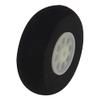 Auniwaig 50mm Diameter RC Model Plane Aircraft Foam Wheel Replacement Black and White 4PCS view 2