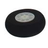 Auniwaig 50mm Diameter RC Model Plane Aircraft Foam Wheel Replacement Black and White 4PCS view 3