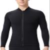 REALON Wetsuits Top Jacket Women Men 2mm Neoprene Long Sleeve Shirt 3mm Front Zipper Vest Wet Suit Keep Warm for Adult Youth Kids Diving Surf Swim Water Sports view 1