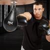 Everlast Powerlock Speed Punching Bag | Premium Leather Speed Bag for Boxing & MMA | Durable Reflex Training Boxing Bag for Hand Speed Accuracy & Home Gym Workouts view 3