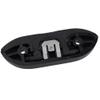 4 Pcs 5" Folding Cleat, Flip-up Dock Cleat with Long Screws and Short Screws(M6). Marine Grade Nylon, Black, 2 Holes view 4