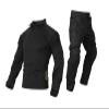 Emerson Airsoft Tactical BDU Military Suit Combat Gen3 Uniform Shirt Pants Black (Large) view 1