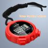 TOODOO 12 Pack Multi Function Digital Stopwatch Timer Bulk Sports Stopwatch with Lanyard Plastic Display Waterproof Date Time Alarm Timer for Coaches Fitness Referees(Black Blue Red Orange) view 4