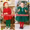 Green Halloween Leggings for Girls Size 6-7, Dark Green Tights with Spooky Design view 4
