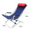 BBZY Camping Chair Folding Recliner Adjustable Folding Chair with Headrest Armrest,Suitable for Courtyard,Beach,Lawn,Living Room (Color : B) view 2