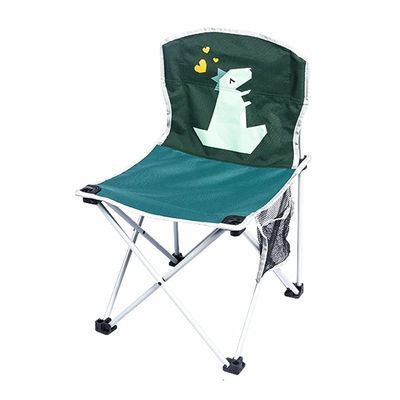BBZY Cute Camping Chair,Compact Folding Chair,with Storage Bag,Heavy-Duty Support 264 Lbs,Outdoor Sports Lawn Chair (Color : A)