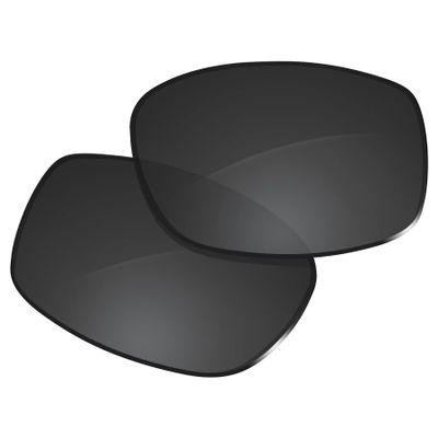 Glintbay 100% Precise-Fit Replacement Sunglass Lens for Maui Jim Kuiaha Bay - Polarized Advanced Black