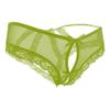 SUKIRIYA Womens lace briefs sexy panties with cage back (Olive Green, 1X/2X) view 2
