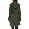 Womens Long Tunic Anoraks Autumn Outdoor Travel Waterproof Windbreaker Jacket Ladies Zipper Hooded Overcoat Outwear view 4