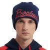 Boston 3D Embroidery Classic Cuffed Knit Hat Beanie Toque Skull Cap - Navy OneSize view 2