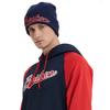 Boston 3D Embroidery Classic Cuffed Knit Hat Beanie Toque Skull Cap - Navy OneSize view 3