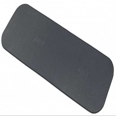 AIREX Official Coronella Exercise Mat - Home Workout for Rehabilitation, Strength Training, Aerobics, Water Fitness, Workouts, Floor Exercises with Premium Foam 72'' x 23'', Charcoal (32-1238C)