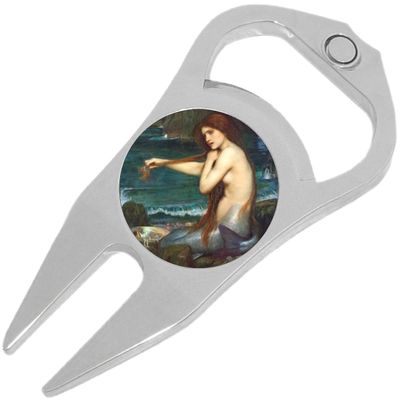 NewCharms Mermaid Golf Ball Marker Divot Repair Tool Bottle Opener