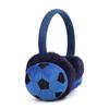 MioCloth Kids Cute Soccer Football Cartoon Earmuff Winter Cold Weather Keep Ear Warm Cover Headband Furry Earwarmer for Boy Girl view 1